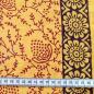 Preview: Hand Block Print aus Indien – YELLOW FLORAL